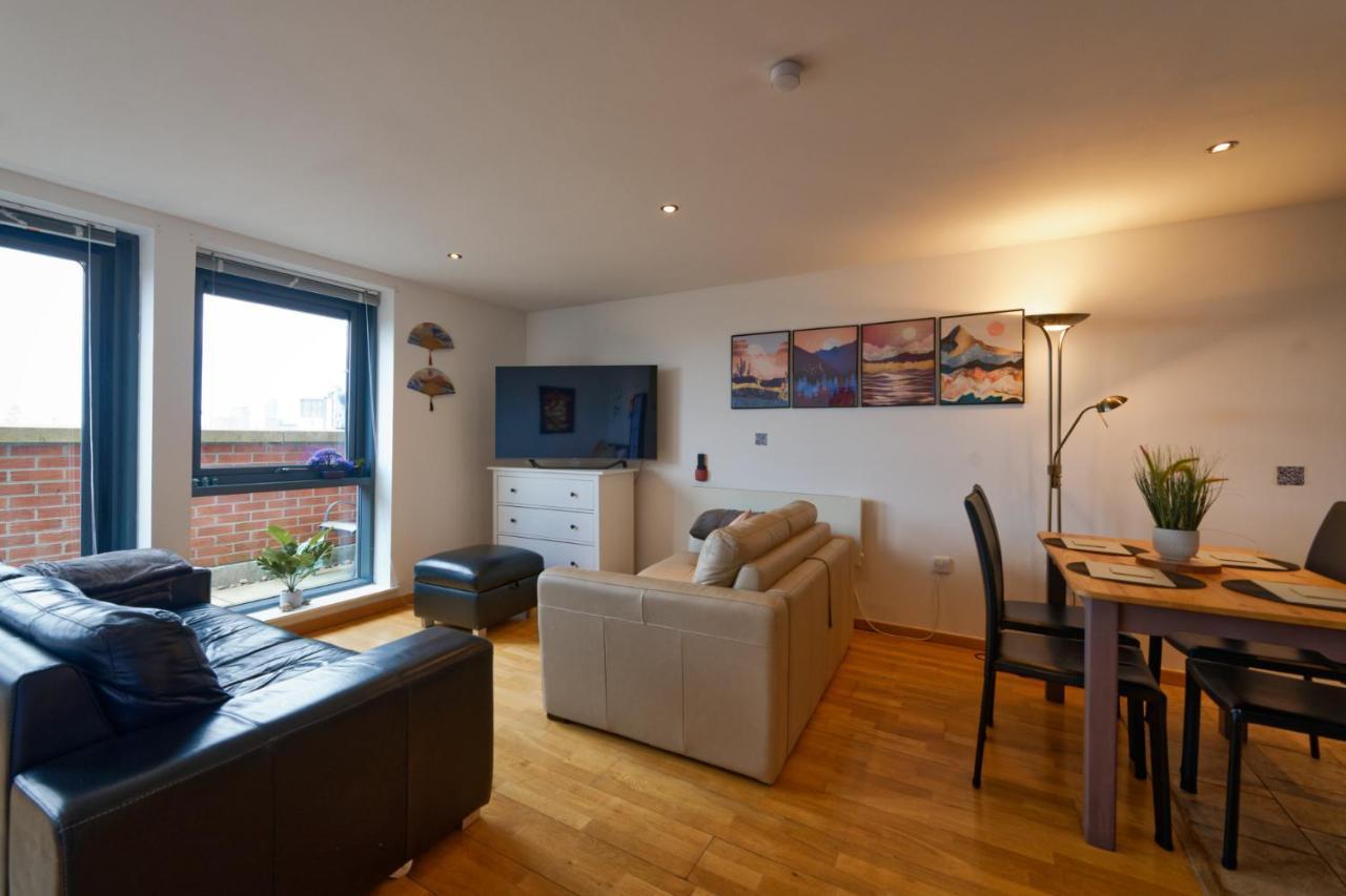 Sidemersey Livings- Convenient 1-Bedroom Flat With A View, Central 利物浦 外观 照片